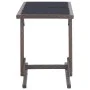 Mesa de jardín de vidrio y ratán sintético blanco 110x53x72 cm de vidaXL, Mesas de jardín - Ref: Foro24-46453, Precio: 53,19 ...