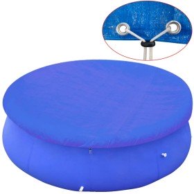 Cubierta para piscina sobre el suelo redonda 360- 67 cm en Cubiertas de piscina | Comprar online en Foru.es