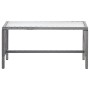 Muebles jardín 4 pzas y cojines ratán sintético gris antracita de vidaXL, Conjuntos de jardín - Ref: Foro24-46437, Precio: 22...