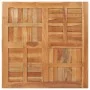 Superficie de mesa cuadrada madera maciza de teca 90x90x2,5 cm de vidaXL, Tableros para mesas - Ref: Foro24-48991, Precio: 13...
