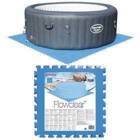 Bestway Protectores de suelo de piscina 8 piezas azul 58220 en Cubiertas de piscina | Comprar online en Foru.es