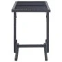 Mesa de jardín de vidrio y ratán sintético negro 110x53x72 cm de vidaXL, Mesas de jardín - Ref: Foro24-46452, Precio: 56,20 €...