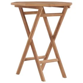 Folding garden table solid teak wood 60x60x75 cm by vidaXL, Garden tables - Ref: Foro24-48995, Price: 101,64 €, Discount: %