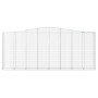 Cestas de gaviones 6 uds forma de arco hierro 400x50x160/180 cm de vidaXL, Maceteros y jardineras - Ref: Foro24-3145999, Prec...