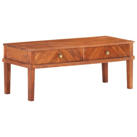 Mueble para TV de madera maciza de acacia 110x40x41 cm de vidaXL, Muebles TV - Ref: Foro24-286577, Precio: 140,97 €, Descuent...