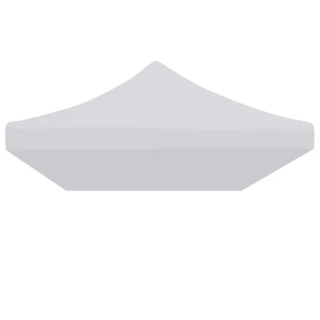 Techo de carpa para celebraciones blanco 3x6 m de vidaXL, Cubiertas para carpas y cenadores - Ref: Foro24-48876, Precio: 87,0...