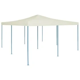 Cenador plegable color crema 5x5 m de vidaXL, Carpas y cenadores - Ref: Foro24-48904, Precio: 254,57 €, Descuento: %