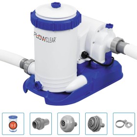 Bestway Bomba de filtro de piscina Flowclear Skimatic 9463 L/h en Piscinas | Comprar online en Foru.es