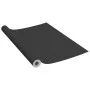 Láminas autoadhesivas muebles PVC negro 500x90 cm de vidaXL, Láminas para ventana - Ref: Foro24-146123, Precio: 26,51 €, Desc...