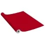 Láminas autoadhesivas muebles PVC rojo 500x90 cm de vidaXL, Láminas para ventana - Ref: Foro24-146124, Precio: 16,90 €, Descu...