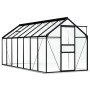 Invernadero con estructura base aluminio gris antracita 8,17 m² de vidaXL, Invernaderos - Ref: Foro24-48219, Precio: 648,18 €...