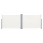 Toldo lateral retráctil color crema 100x1000 cm de vidaXL, Sombrillas - Ref: Foro24-48473, Precio: 120,46 €, Descuento: %
