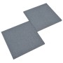 Losetas de goma protección de caídas 6 unidades gris 50x50x3cm en Materiales de construcción | Comprar online en Foru.es