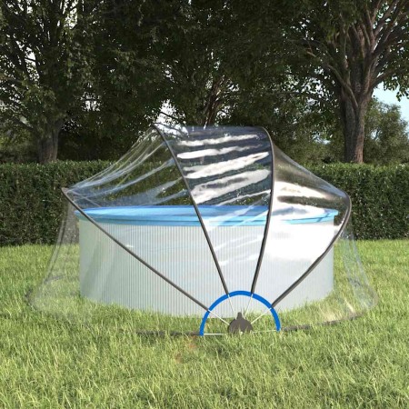 Cúpula para piscina redonda PVC 315x158 cm en Cubiertas de piscina | Comprar online en Foru.es