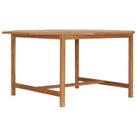 Mesa de jardín de madera maciza de teca 150x150x75 cm de vidaXL, Mesas de jardín - Ref: Foro24-49009, Precio: 186,16 €, Descu...