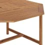Mesa de jardín de madera maciza de teca 150x150x75 cm de vidaXL, Mesas de jardín - Ref: Foro24-49009, Precio: 186,16 €, Descu...