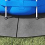 Tapiz de suelo piscina geotextil de poliéster gris claro Ø244cm en Cubiertas de piscina | Comprar online en Foru.es