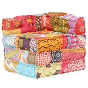 Puf modular de tela patchwork de vidaXL, Cojines para sillas y sofás - Ref: Foro24-287697, Precio: 273,13 €, Descuento: %