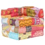 Puf modular de tela patchwork de vidaXL, Cojines para sillas y sofás - Ref: Foro24-287697, Precio: 277,90 €, Descuento: %