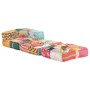 Puf modular de tela patchwork de vidaXL, Cojines para sillas y sofás - Ref: Foro24-287697, Precio: 277,90 €, Descuento: %