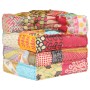 Puf modular de tela patchwork de vidaXL, Cojines para sillas y sofás - Ref: Foro24-287697, Precio: 277,90 €, Descuento: %