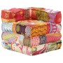 Puf modular de tela patchwork de vidaXL, Cojines para sillas y sofás - Ref: Foro24-287697, Precio: 277,90 €, Descuento: %
