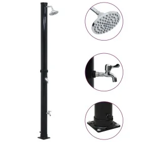 Ducha solar negro 220 cm 20 L de vidaXL, Accesorios para piscinas y spa - Ref: Foro24-92310, Precio: 177,93 €, Descuento: %