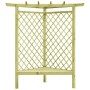 Pérgola esquina y asiento madera pino impregnada 130x130x197 cm de vidaXL, Pérgolas, arcos y enrejados de jardín - Ref: Foro2...