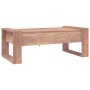 Mesa de centro de madera maciza de teca 110x60x40 cm de vidaXL, Mesas de centro - Ref: Foro24-287892, Precio: 190,93 €, Descu...