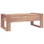Mesa de centro de madera maciza de teca 110x60x40 cm de vidaXL, Mesas de centro - Ref: Foro24-287892, Precio: 188,68 €, Descu...