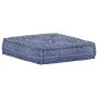 Puf modular de tela Indigo de vidaXL, Cojines para sillas y sofás - Ref: Foro24-287716, Precio: 137,01 €, Descuento: %