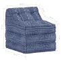 Puf modular de tela Indigo de vidaXL, Cojines para sillas y sofás - Ref: Foro24-287716, Precio: 137,01 €, Descuento: %