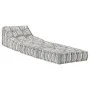 Puf modular de tela de rayas grises de vidaXL, Cojines para sillas y sofás - Ref: Foro24-287713, Precio: 133,71 €, Descuento: %