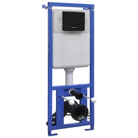 Cisterna alta oculta 11 L 41x14x (110-125) cm de vidaXL, Cisternas del inodoro - Ref: Foro24-146128, Precio: 156,80 €, Descue...