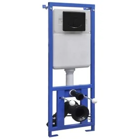 Cisterna alta oculta 11 L 41x14x (110-125) cm de vidaXL, Cisternas del inodoro - Ref: Foro24-146128, Precio: 164,72 €, Descue...