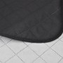 Colcha acolchada a doble cara negro blanco 220x240 cm en Ropa de cama | Comprar online en Foru.es