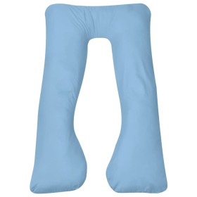 Almohada de embarazo azul claro 90x145 cm en Ropa de cama | Comprar online en Foru.es