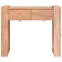 Mesa consola de madera maciza de teca 90x35x75 cm de vidaXL, Mesas auxiliares - Ref: Foro24-287896, Precio: 155,35 €, Descuen...