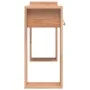 Mesa consola de madera maciza de teca 90x35x75 cm de vidaXL, Mesas auxiliares - Ref: Foro24-287896, Precio: 155,35 €, Descuen...