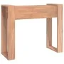 Mesa consola de madera maciza de teca 90x35x75 cm de vidaXL, Mesas auxiliares - Ref: Foro24-287896, Precio: 155,35 €, Descuen...