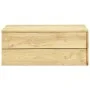 Mesa de jardín de madera de pino impregnada 75x75x31 cm de vidaXL, Mesas de jardín - Ref: Foro24-49039, Precio: 71,22 €, Desc...