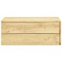 Mesa de jardín de madera de pino impregnada 75x75x31 cm de vidaXL, Mesas de jardín - Ref: Foro24-49039, Precio: 72,44 €, Desc...