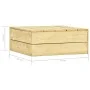 Mesa de jardín de madera de pino impregnada 75x75x31 cm de vidaXL, Mesas de jardín - Ref: Foro24-49039, Precio: 71,22 €, Desc...
