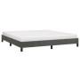 Estructura de cama de terciopelo gris oscuro 180x200 cm de vidaXL, Camas y somieres - Ref: Foro24-346989, Precio: 125,83 €, D...