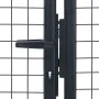 Gartengittertor aus grau verzinktem Stahl, 400 x 125 cm von vidaXL, Gartentore - Ref: Foro24-145776, Preis: 326,53 €, Rabatt: %