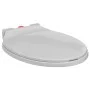 Toilet seat soft close quick release oval light gray by vidaXL, Toilet and bidet seats - Ref: Foro24-145815, Price: 31,97 €, ...