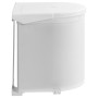 Papelera de cocina empotrada plástico 8 L de vidaXL, Cubos de la basura y papeleras - Ref: Foro24-51173, Precio: 37,32 €, Des...