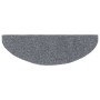 Felpudos autoadhesivos para escaleras, 15 unidades, 65 x 21 x 4 cm, gris claro, semicirculares, grandes en Hogar | Comprar onlin