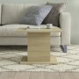 Mesa de centro madera ingeniería roble Sonoma 55,5x55,5x40 cm de vidaXL, Mesas de centro - Ref: Foro24-810319, Precio: 34,64 ...