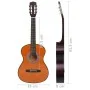 Guitarra clásica niños y principiantes madera de tilo 3/4 36" de vidaXL, Guitarras - Ref: Foro24-70120, Precio: 65,84 €, Desc...